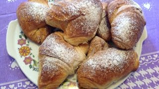 Ricetta Croissant Sfogliati  Chef Stefano Barbato [upl. by Micki]