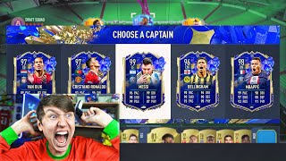 I GOT A FULL TOTY FUT DRAFT IN FIFA 23 [upl. by Paton]