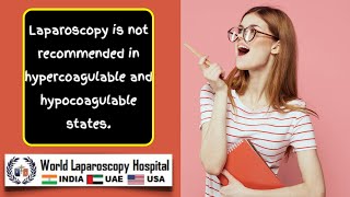 Why laparoscopic surgery is not recommended in hypercoagulable and hypocoagulable states [upl. by Anifesoj650]