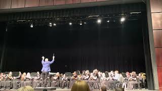 2024 District Band Performance Whirling Novas [upl. by Eiramanig914]