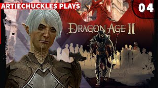 Lets Play Dragon Age 2 Part 4 Fenris [upl. by Lorolla]