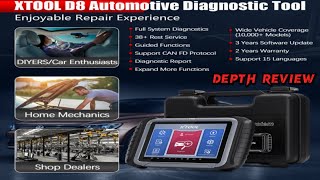 XTOOL D8 Review Is It the Best OBD2 Scanner for You [upl. by Llenet]