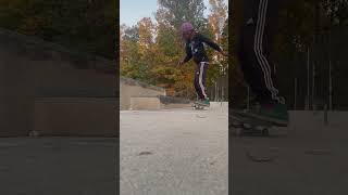 Learning BS crooked grinds help me get to 1k subs like comment subscribe explore viralvideo [upl. by Theall]