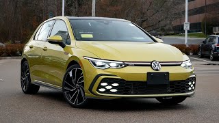 2022 Volkswagen GTI Autobahn Review  Start Up Revs and Walk Around [upl. by Gershon823]