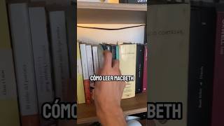 ¿Cómo leer FÁCIL Macbeth de Shakespeare [upl. by Penelopa]