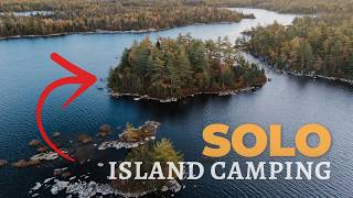 Autumn Solo Island Camping in Halifax Come Hike With Me [upl. by Dirtsa]