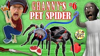 GRANNYs PET SPIDER  SECRET ROOMS w Annoying Baldis Basics FGTEEV Gameplay [upl. by Casimire]