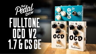 Fulltone OCD V17 V2 amp OCD GE Overdrive Pedals Comparison demo amp buffer effects [upl. by Etnoval]