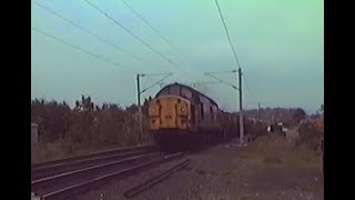 British Rail 1987  Barkston South Junction ECML [upl. by Dranoc799]