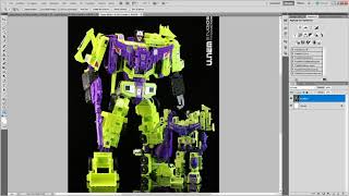 Decepticons Devastator 1  Live illustration session ITAENG [upl. by Birkett]