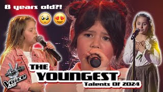 The YOUNGEST and CUTEST Talents Of The Voice Kids 2024😍🥺  The Voice Kids 2024 [upl. by Oeram]