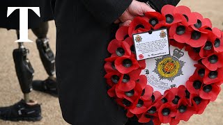 LIVE Remembrance Sunday from the Cenotaph [upl. by Janie725]