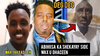 Wiilkii Sos ku so koray oo Abihiis iyo hooyadis helay maxkamadda dahir Alasow [upl. by Anival]