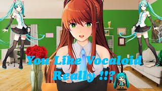 Monika Opinion About Music Concerts  quotMonika After Storyquot DDLC Mod vocaloid monikaafterstory fyp [upl. by Ramaj]