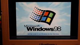 Installing Windows98 on the TOSHIBA Libretto 100CT [upl. by Feune]