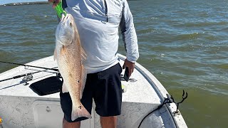 TRINITY BAY BULL REDS With the FAMILY galvestonfishing fishingadventure flounder redfish [upl. by Kieryt]