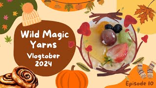 Vlogtober Episode 10  Wild Magic Yarns [upl. by Nnaeoj]