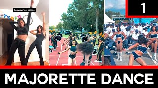 MAJORETTE DANCE STYLE MOVES  dance mix  High School and College performance [upl. by Leena]