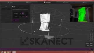 Skanect Multi Scan Reconstruction Demo [upl. by Prior]