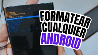 COMO FORMATEAR CUALQUIER MOVIL ANDROID [upl. by Oneill200]