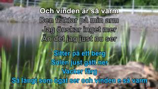 På ett berg lyrics bästa versionen [upl. by Udenihc]