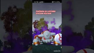 Pokémon GO Defeating Giovanni And Catching Shadow Heatran Shadow Heatran Giovanni Pokémon [upl. by Tahp]