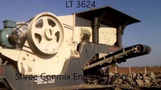 Portable Crusher India Manufacturer Conmix Jaw Crusher [upl. by Nitsraek169]