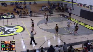 East Troy High School vs Shoreland Lutheran High School Mens JV1 Basketball [upl. by Acirt]