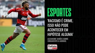 RACISMO É CRIME NÃO PODE ACONTECER EM HIPÓTESE ALGUMA ALEXANDRE SIMÕES SOBRE ATAQUES A GABIGOL [upl. by Veleda]