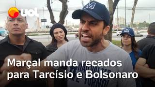 Pablo Marçal manda recado a Tarcísio e diz para Bolsonaro romper com Valdemar Vai se curvar [upl. by Llatsyrc281]