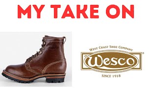 Wesco Boots review [upl. by Lehcin]