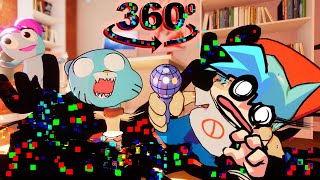 360° vs Pibby POV x Corrupted Gumball Friday Night Funkin [upl. by Isayg]