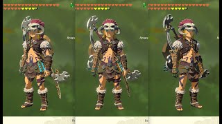 How to Find the Barbarian Armor Set Armor Leg Wraps Helm  Zelda TOTK [upl. by Hesky895]