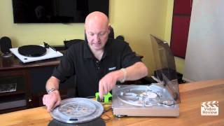 Tutorial  How To Replace A Turntable Belt [upl. by Sherwood640]