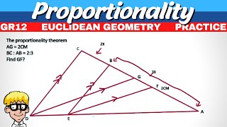 Grade 12 Proportionality Theorem 4 [upl. by Llerad651]