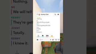 dont miss end 😞 texting textingstory redditstories minecraftparkour gf bf youtubeshorts [upl. by Beitz592]