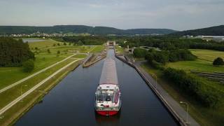 Schiff auf dem MainDonau Kanal [upl. by Sasnak]