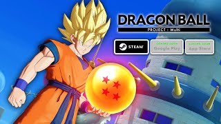 NEW Dragon Ball Mobile Game 2024  DRAGON BALL PROJECT  Multi Trailer Reaction [upl. by Arim815]