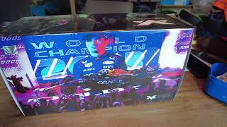 UNBOXING THE RB19 QATAR 2023 WORLD CHAMPION MAX VERSTAPPEN RED BULL RACING 118 CAR [upl. by Atiuqrahs]