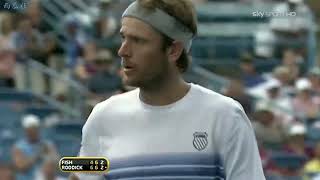 Mardy Fish vs Andy Roddick  2010 Cincinnati SF Highlights [upl. by Barina]