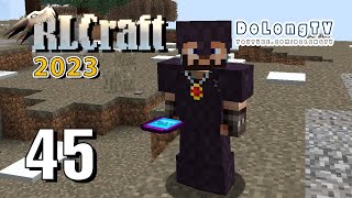 Minecraft RLCraft 2023 E45  ADVANCED RUNE READER [upl. by Sucramrej]