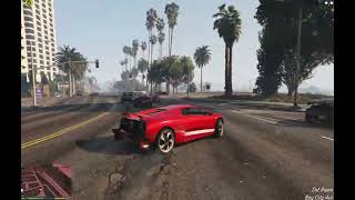 NVIDIA GeForce RTX 2080 Laptop  GTA V Gameplay  FPS [upl. by Berna822]