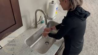 Michigan CNA Skill  Handwashing [upl. by Ardell872]