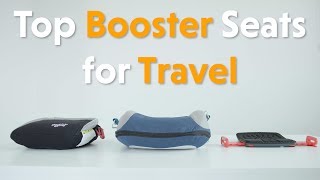 Travel Booster Seats Hiccapop MiFold Bubblebum Review [upl. by Ardnohsal]