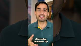 Chevening Interview Tips  Positive View shorts [upl. by Sam]