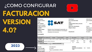 Configuración versión 40 SAT 2024 [upl. by Klarrisa147]