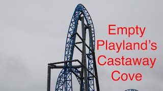 Empty Playland’s Castaway Cove Pier Ocean City NJ Boardwalk [upl. by Fang465]