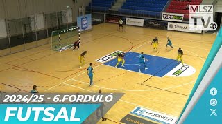 A’ Studio Futsal Nyíregyháza – Rubeola FC  121 Férfi Futsal NB I 6 forduló  MLSZTV [upl. by Elma56]