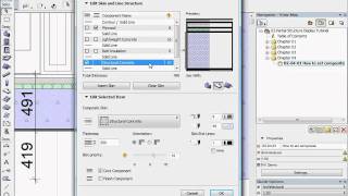 ArchiCAD 12 New Feature Tutorials  Partial Structure Display 3 [upl. by Lustick]