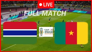 🔴Gambia vs Cameroon Live  Africa Cup of Nations 2024 Video Game Simulation  AFCON 2023 [upl. by Azarria]